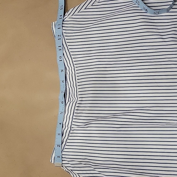 J Crew Size 6T "White Lagoon" Striped, Ruffled Tiered Skirt, Excellent Condition - Picture 5 of 11